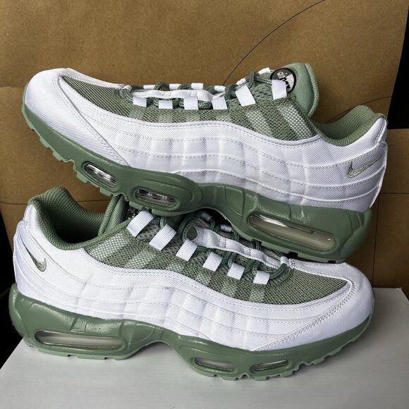 NEW Nike Air Max 95 Nike By You “Honeydew”  Green White DM1182-991 Men Size 10.5 - Picture 1 of 8